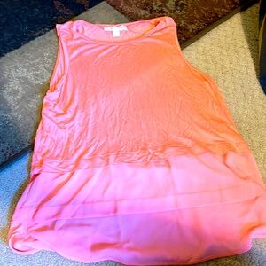 Michael Kira shell. Looks great under a business suit. Size large. Peach color